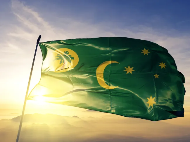 Cocos islands flag